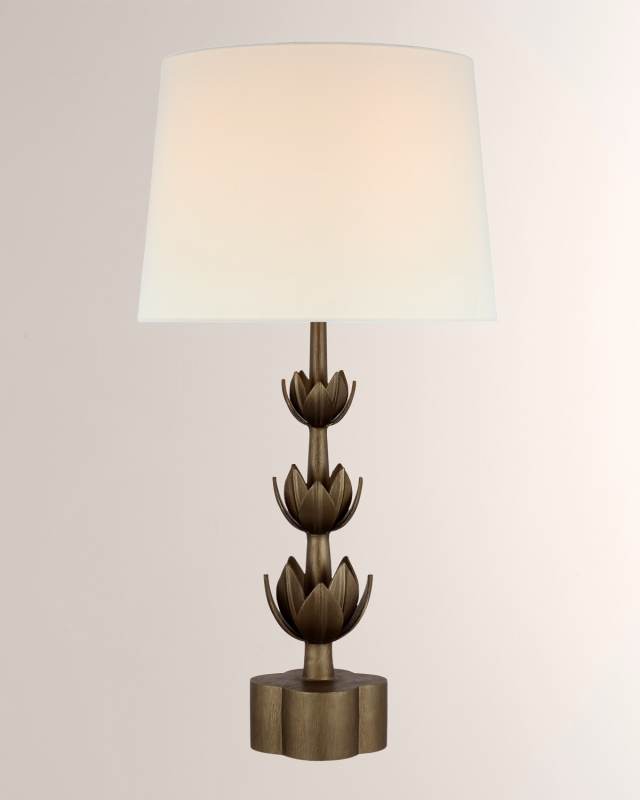 Alberto Large Triple Table Lamp By Julie Neill